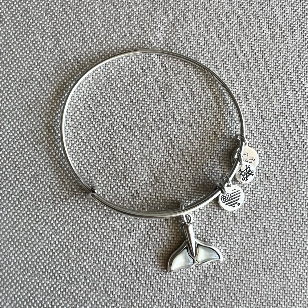 Alex and Ani Charm Bracelet Stack Set of 7 Gold & Silver - Picture 6 of 9